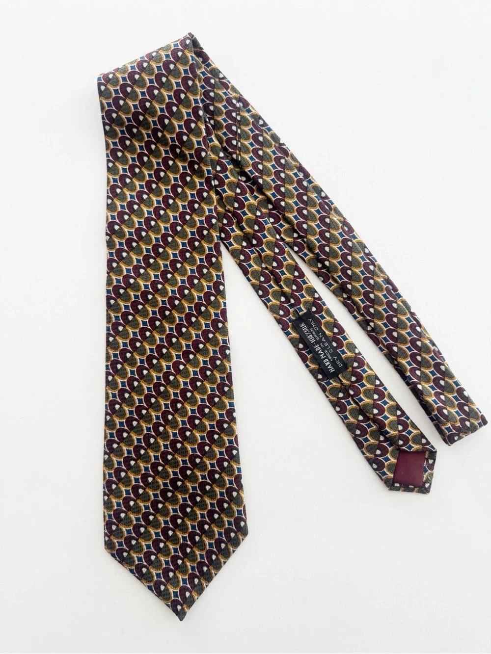 Vintage Frank Stella Ltd. Richel Silk Tie